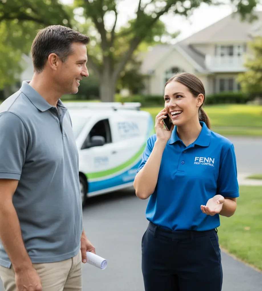 Fenn Pest Control customer support in Warrensville